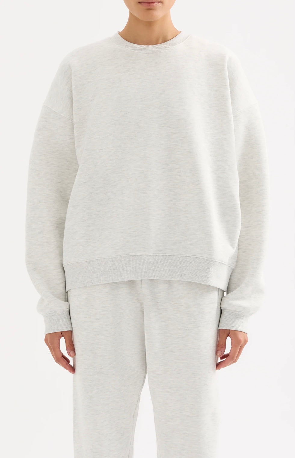 Carter Classic Sweat Snow Marle