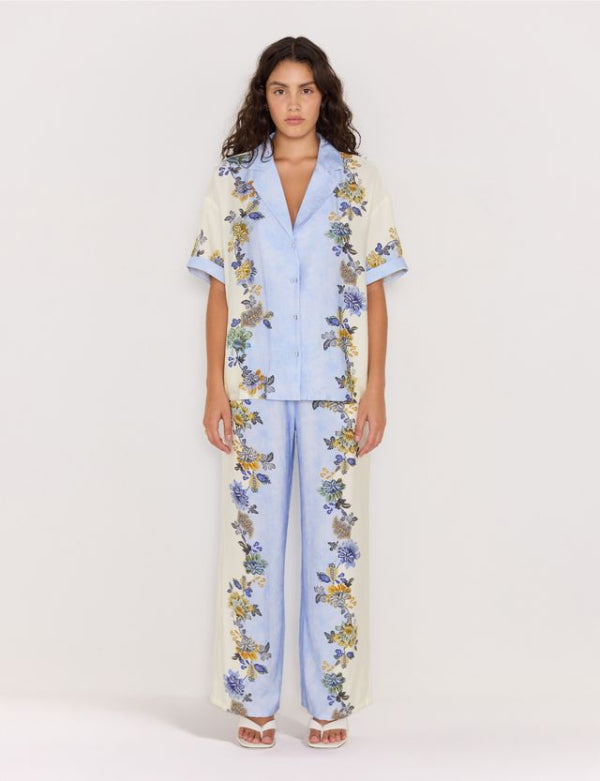 Lucia Drawstring Pants Floral