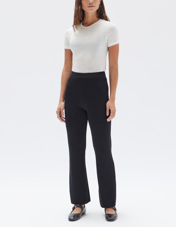 Assembly Label Mindy Knit Pant Black