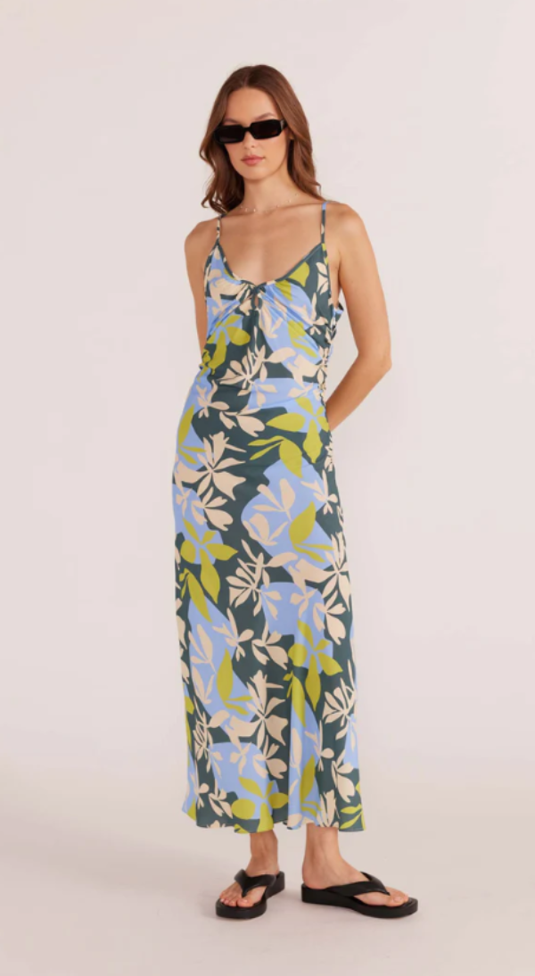 Artistic Garden Midi Dress