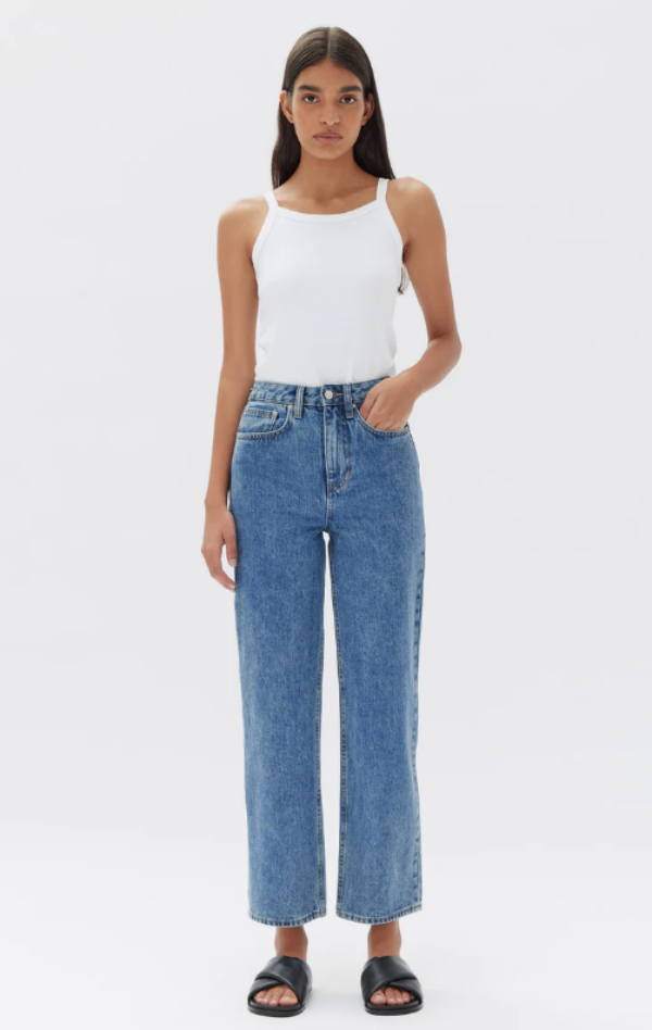 Assembly Label Vintage Straight Jean Dark Stone