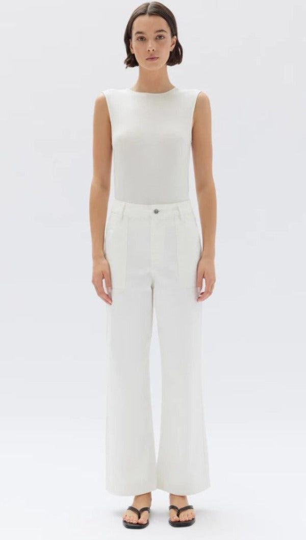 Assembly Label Carpenter Pant Antique White