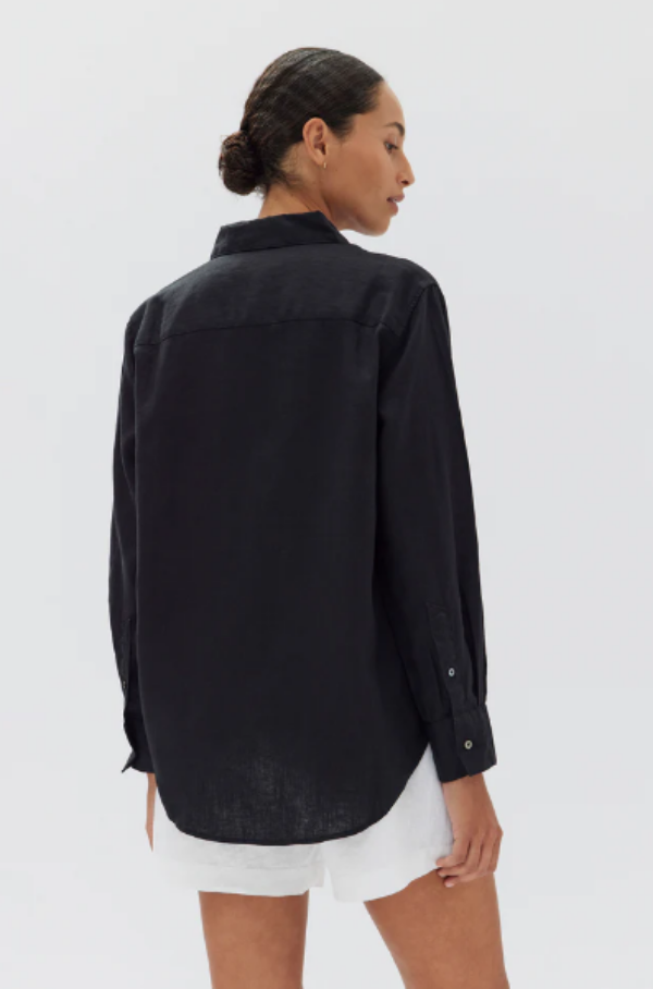 Assembly Label Xander Long Sleeve Shirt Black