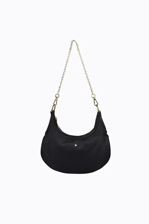 Dani Scoop Crossbody Black Gold