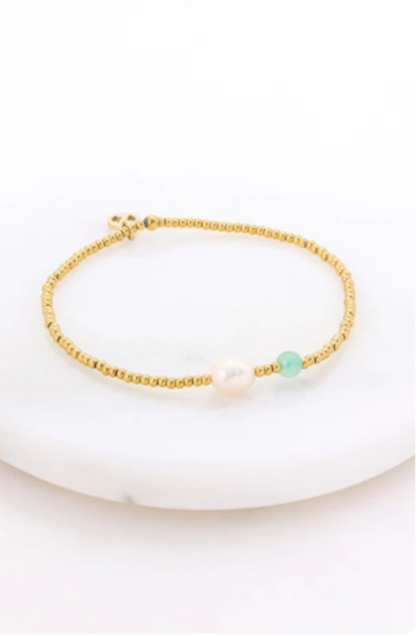 Brooke Bracelet Sea/Gold