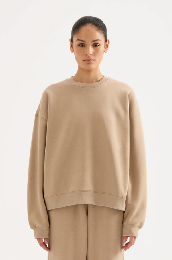 Carter Classic Sweat Mocha