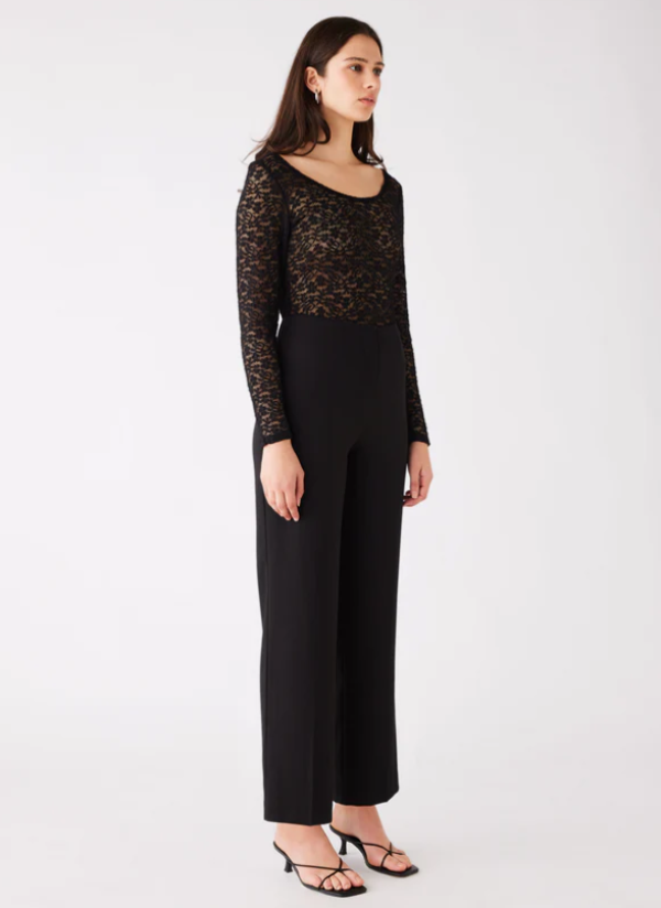 Charmer Top Black
