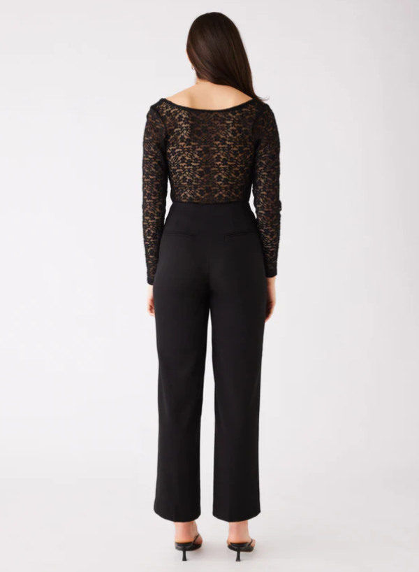 Charmer Top Black