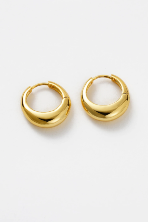 Cleo Hoop Medium Gold