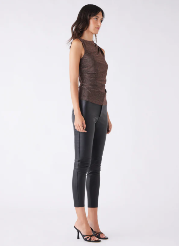 Eden Glitter Top Bronze