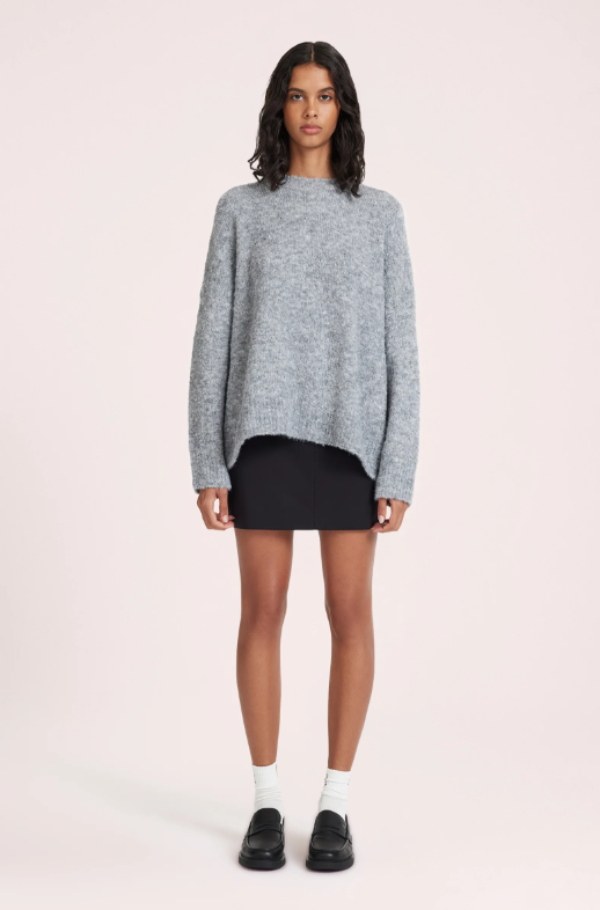 Elias Knit Charcoal