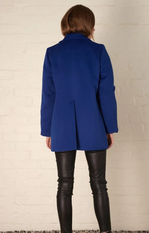 Esmaee Electra Coat Cobolt