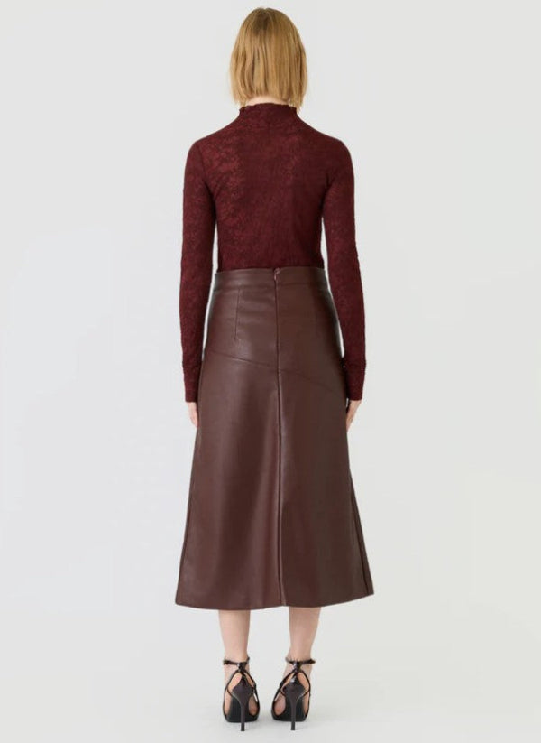 Fallow Lace Top Mulberry
