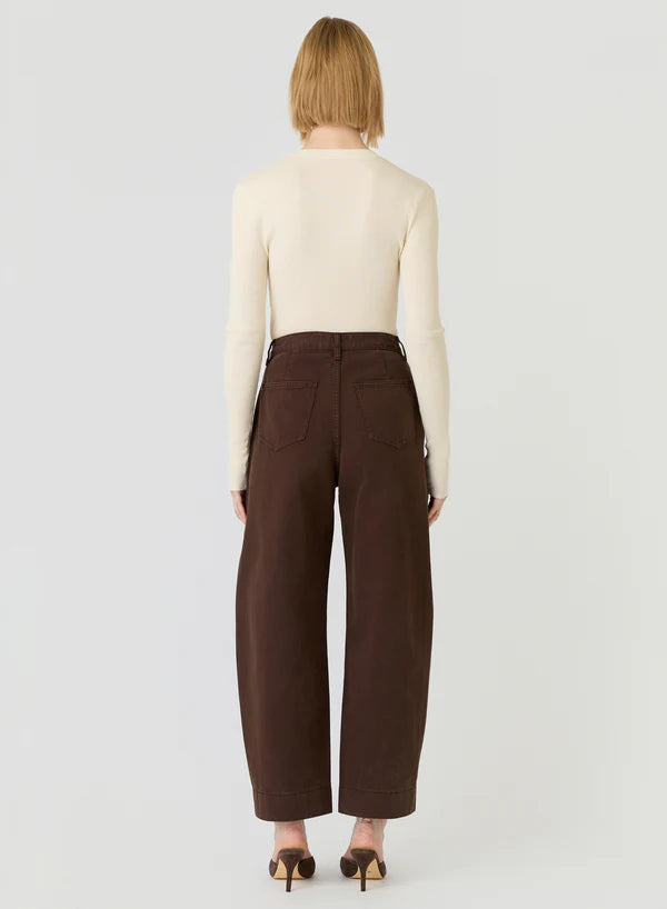 Mayfair Barrel Jeans Espresso Denim