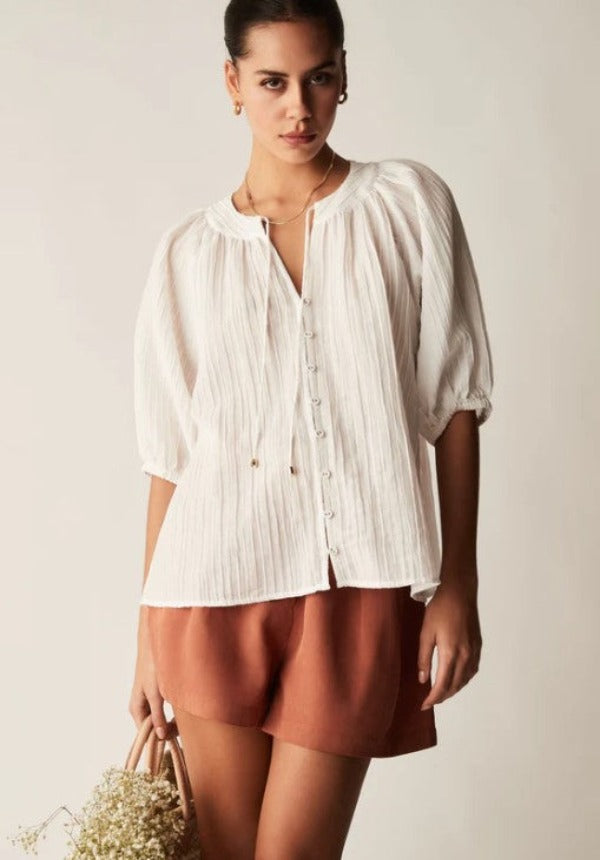 ESMAEE Sol Blouse White