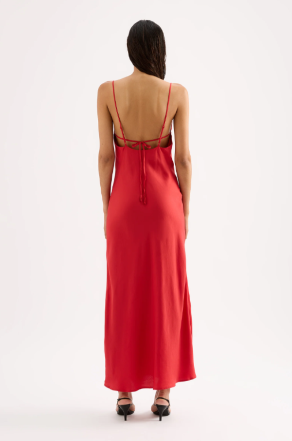 Greta Slip Maxi Dress Chilli