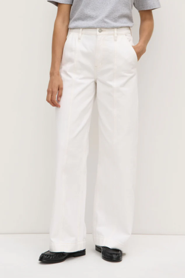 Lexi Wide Leg Jean Vintage White