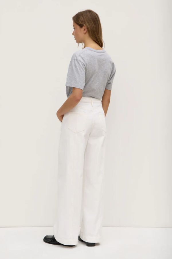 Lexi Wide Leg Jean Vintage White