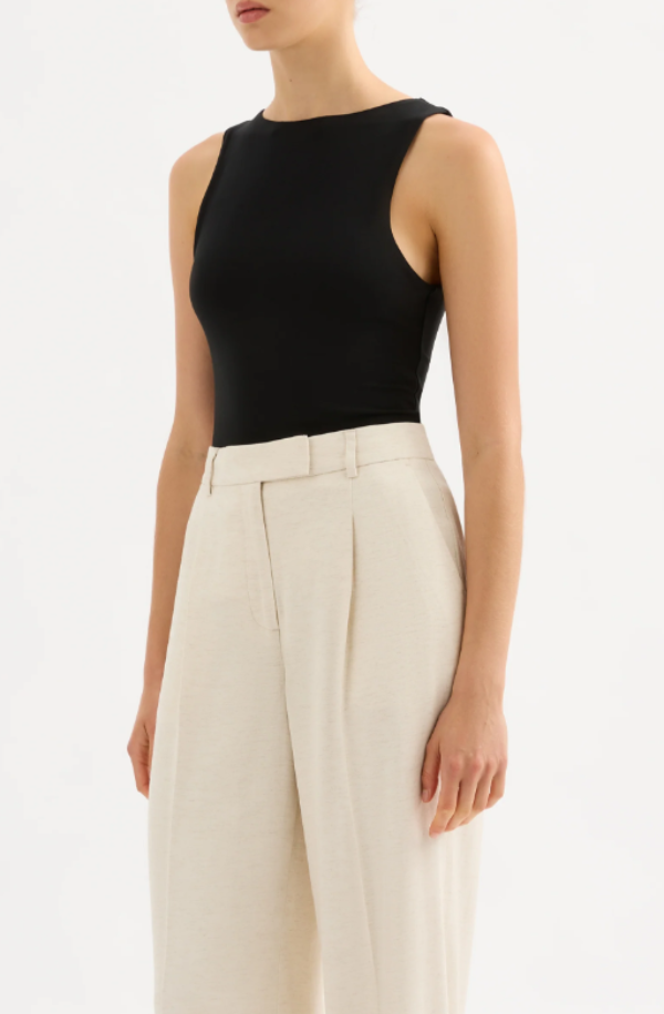 Lois Organic Tank Black
