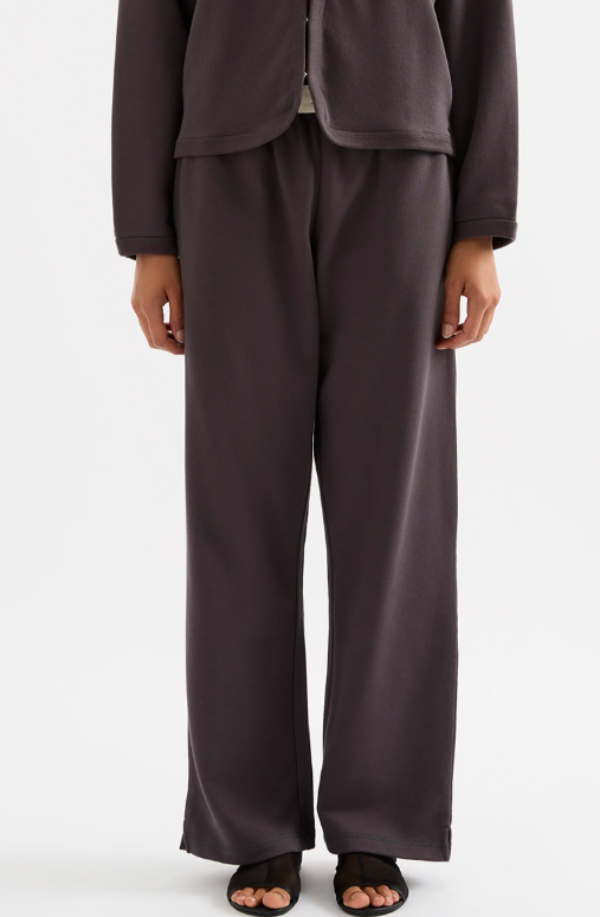 Lounge Fleece Trackpant Coal