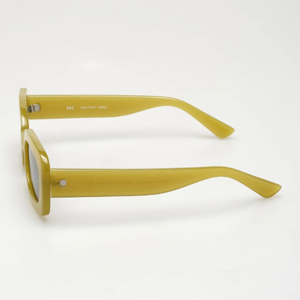 Lovey Dovey Sunglasses Cyber Lime Smoke