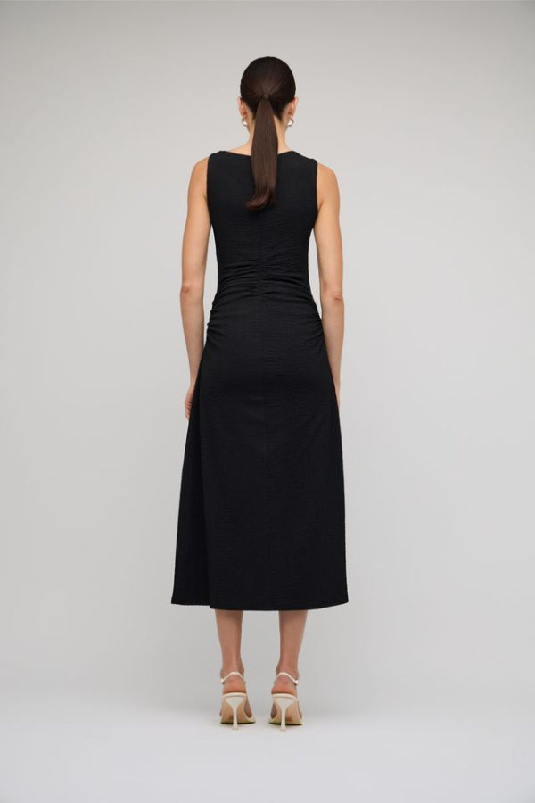 Lyric Cutout Midi Dress Black