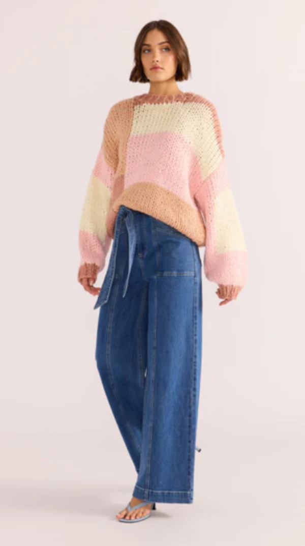 Marcella Colour Block Sweater