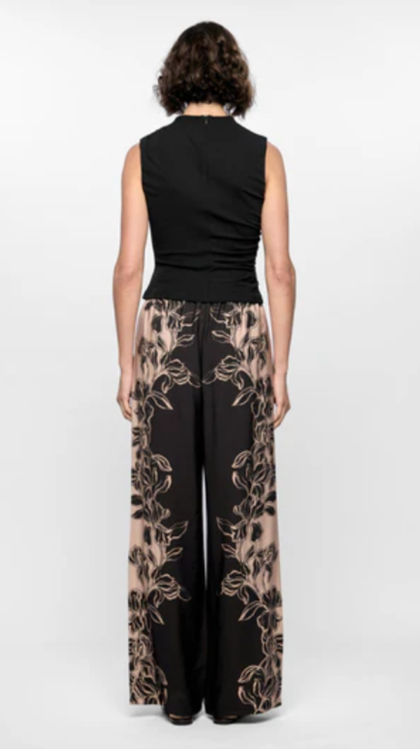 Mira Drawstring Pant Floral