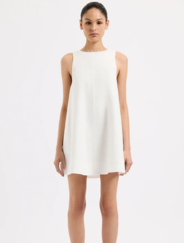 Nemi Linen Dress White