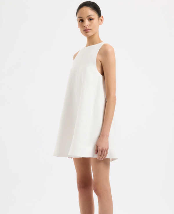 Nemi Linen Dress White