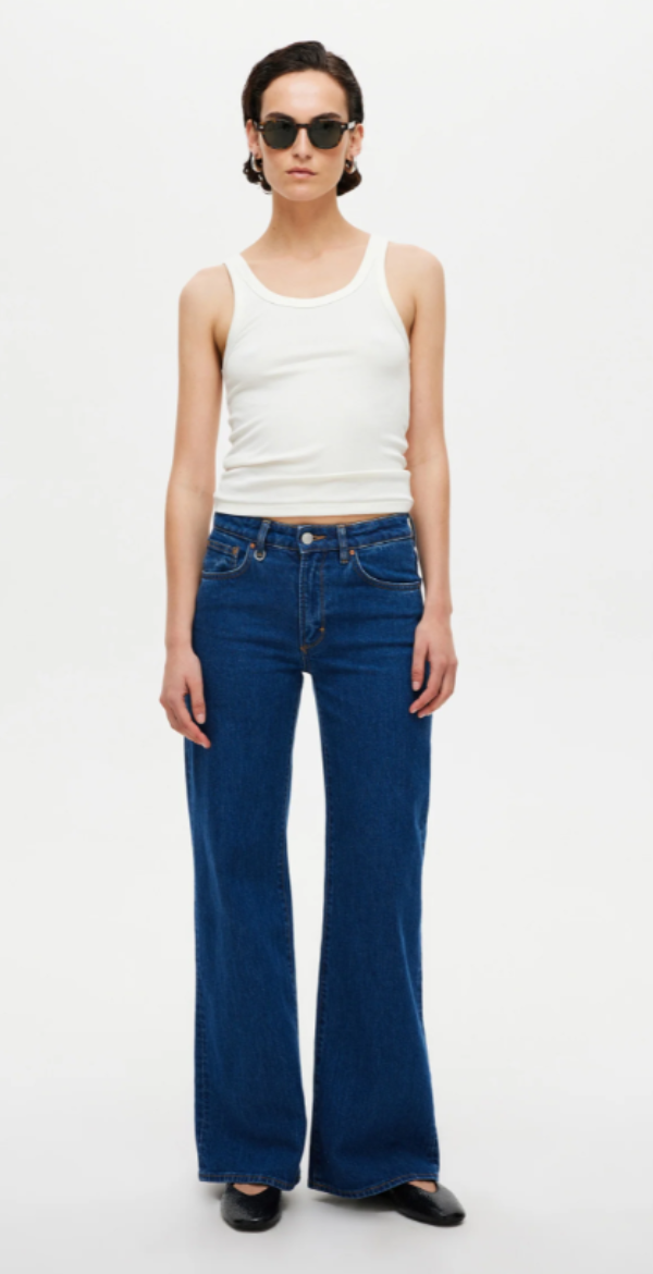 Eva Wide Royal Indigo