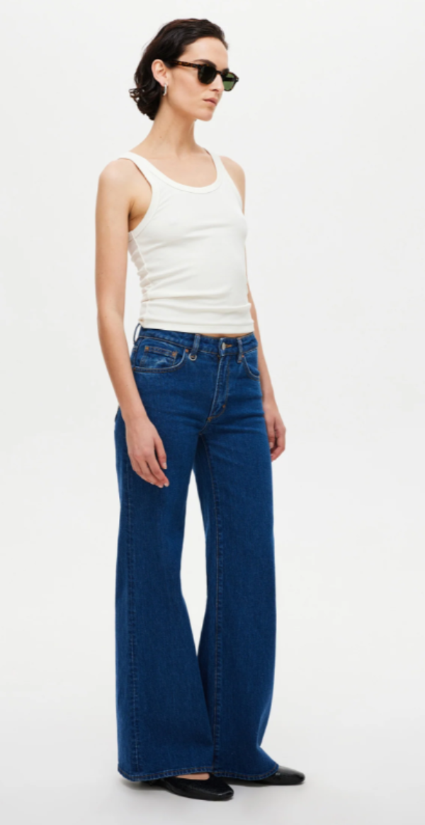 Eva Wide Royal Indigo