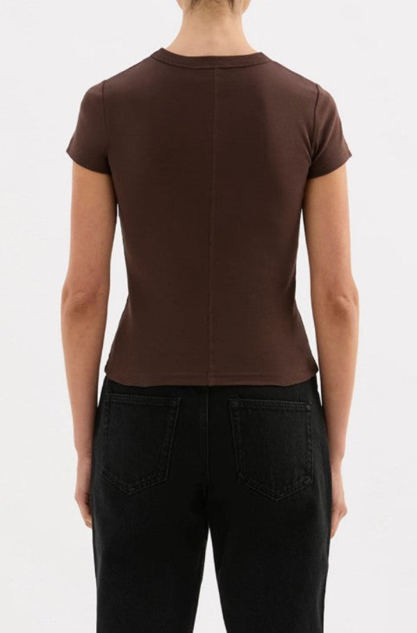 Organic Baby Tee Chocolate