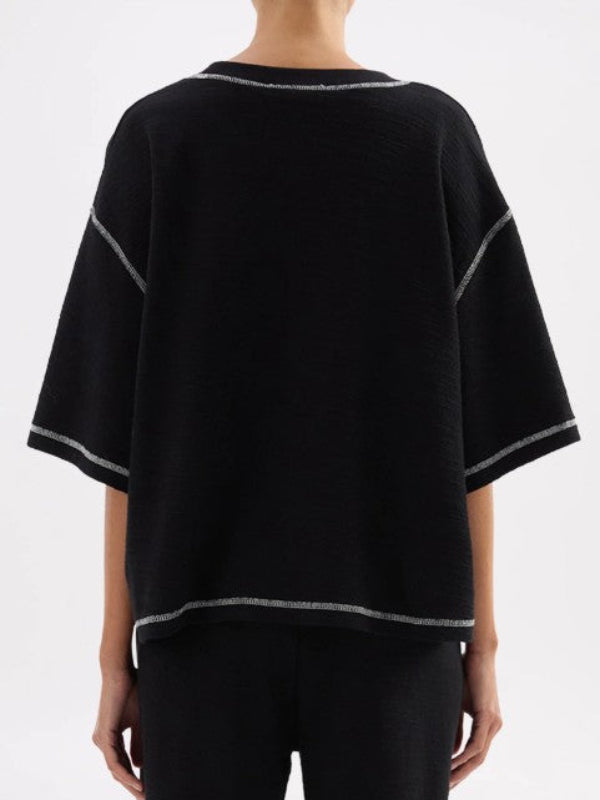 Sutton Tee Black
