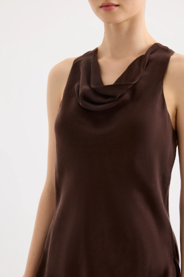 Raven Cupro Top Raisin