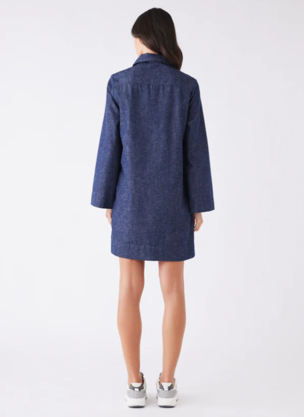Revival Denim Dress Dark Blue