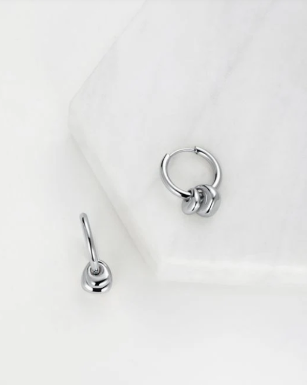 Sadie Large Earring Silver