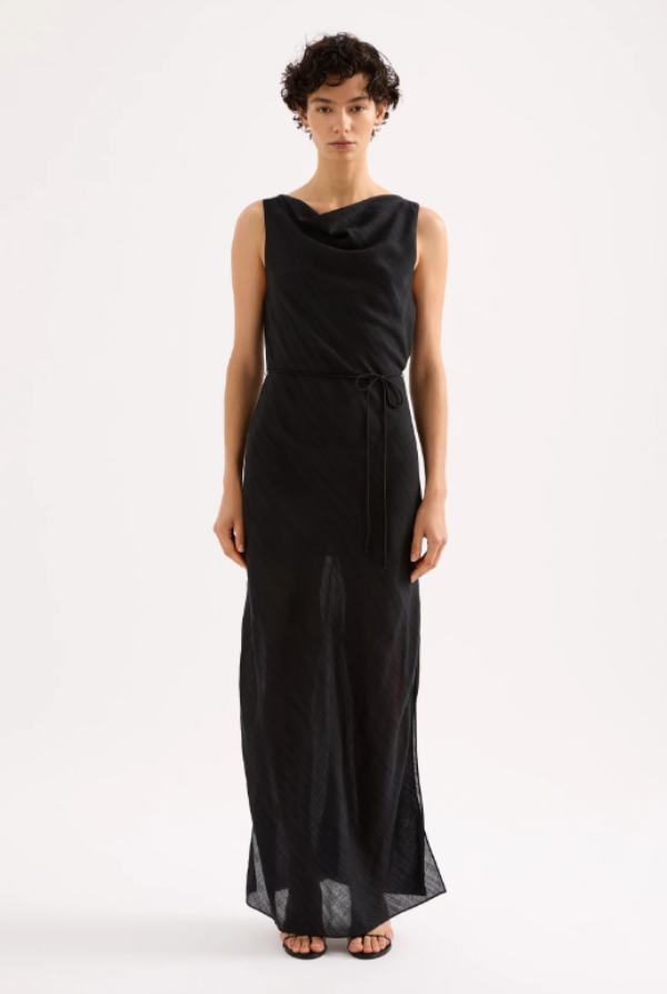 Serine Maxi Dress Black