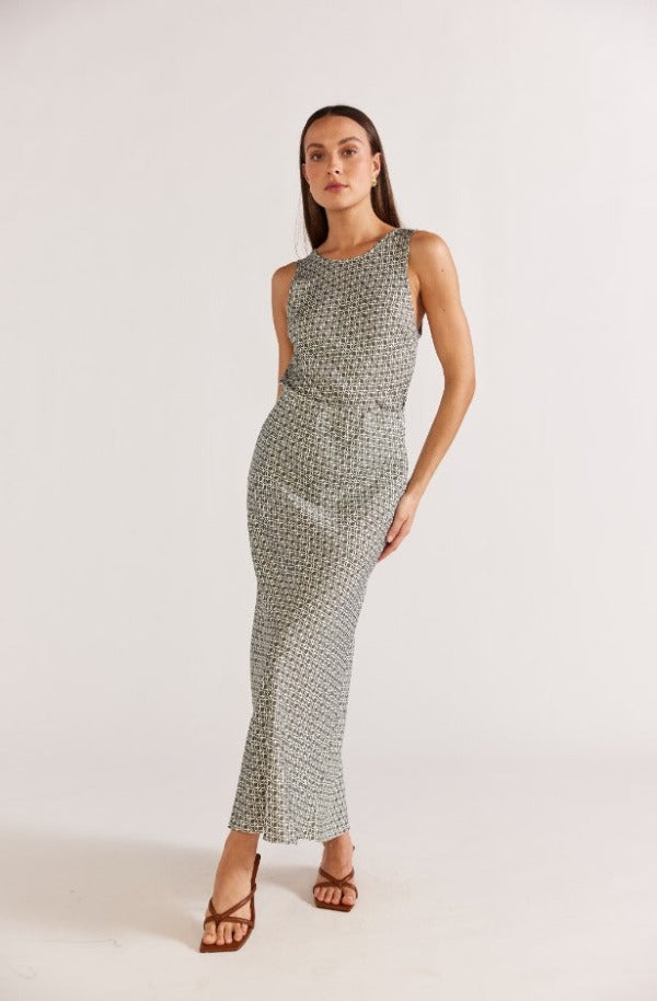 Staple The Label Cyprus Bias Skirt Sage