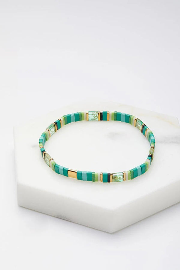 Tile Bracelet Jade