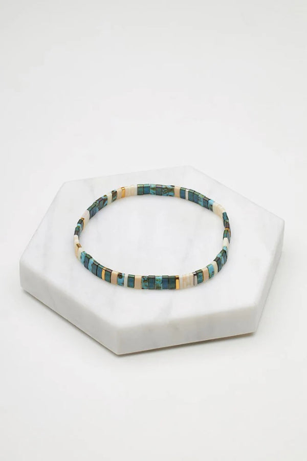 Tile Bracelet Teal