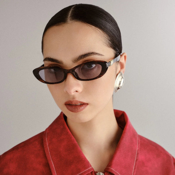 The Whisperer Sunglasses Dark Tort