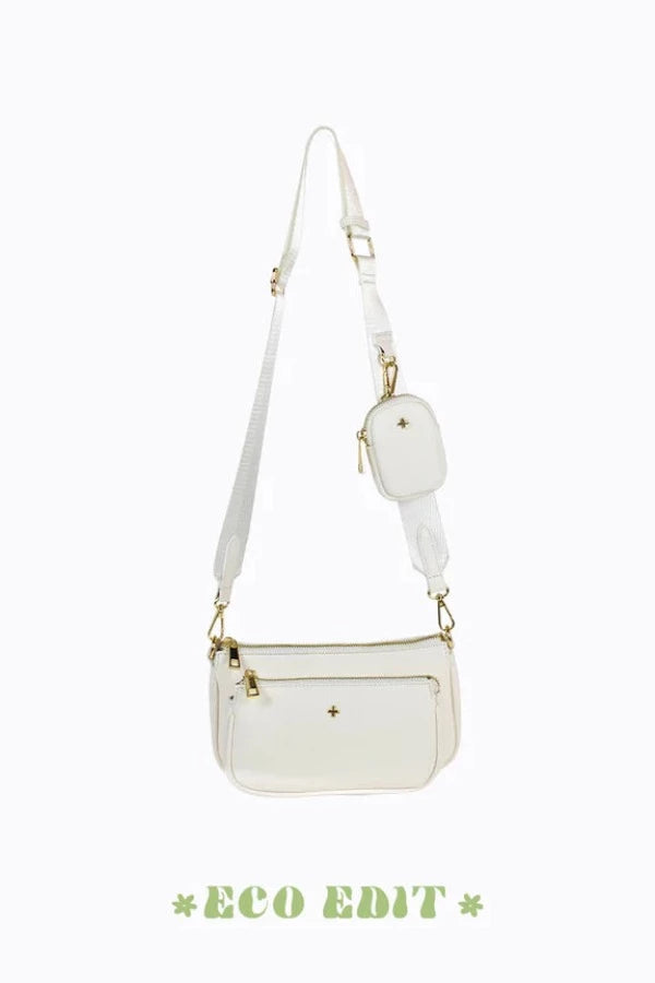Marmont Double Pouch xbody Nude Pebble