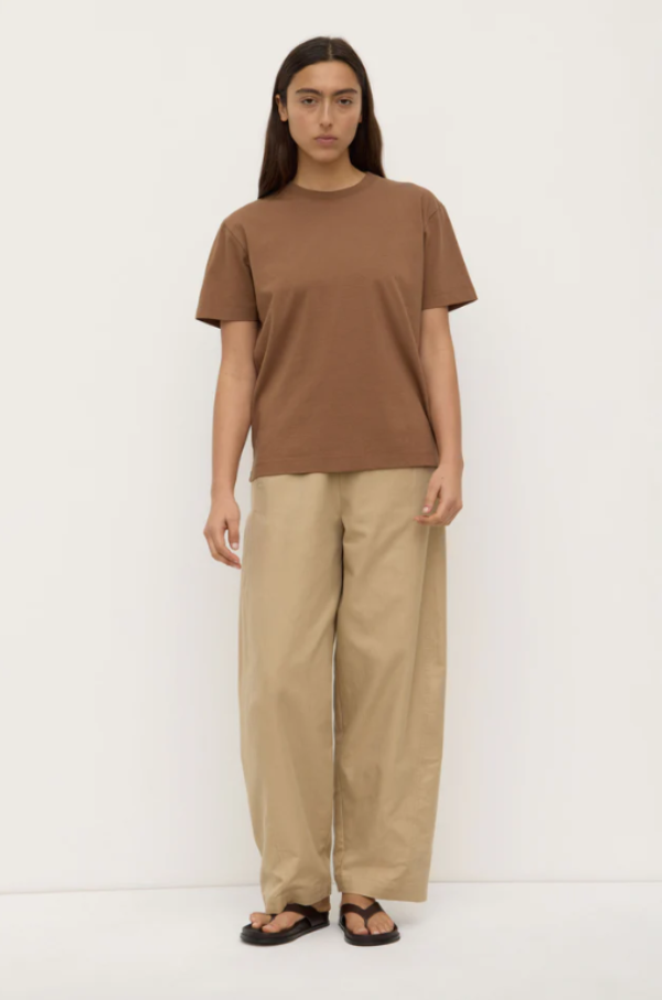 Womens Organic Base Tee Bronze