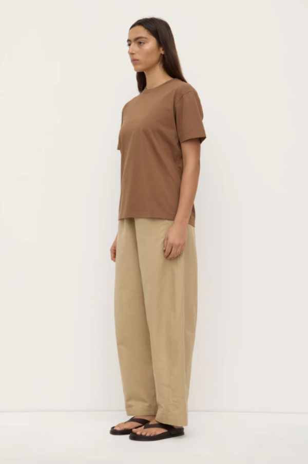 Womens Organic Base Tee Bronze