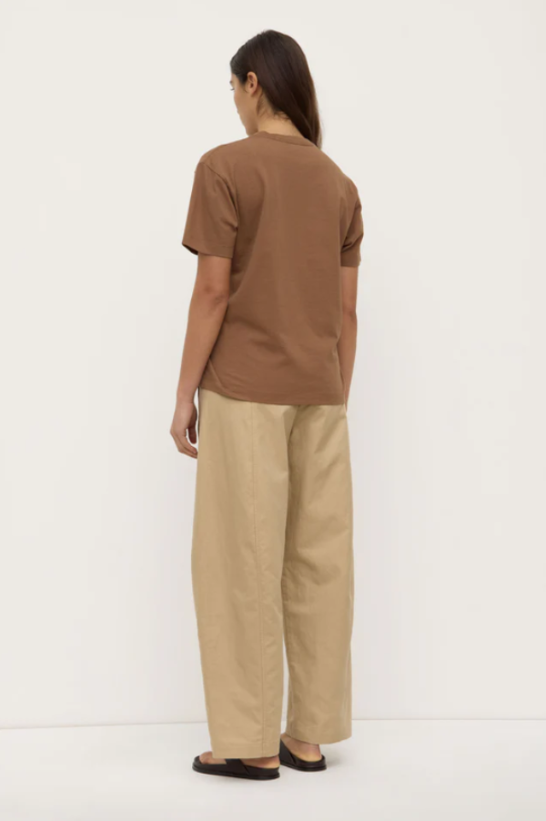 Womens Organic Base Tee Bronze