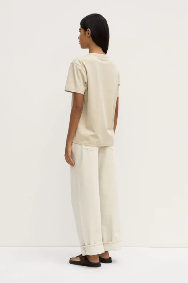 Womens Organic Base Tee Sandstone