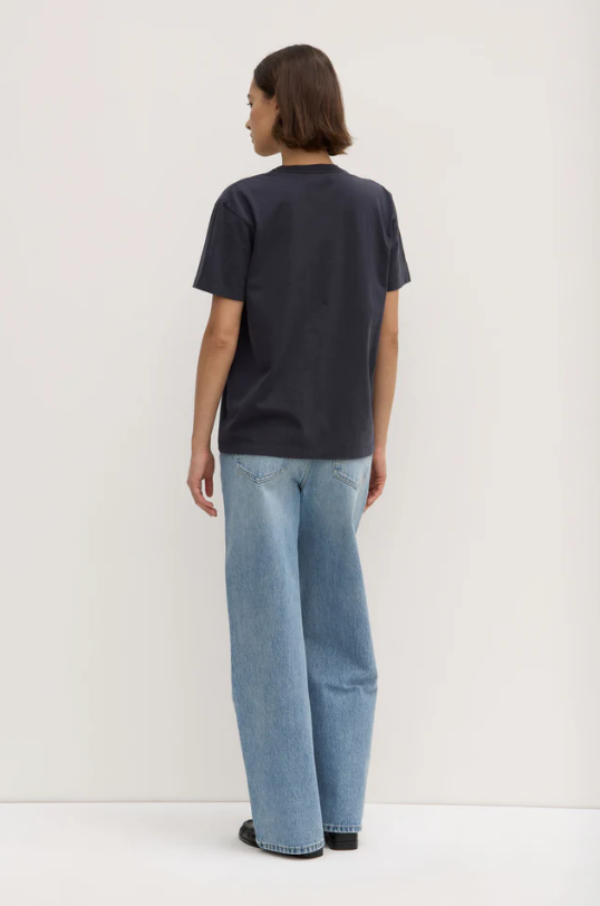 Womens Organic Base Tee True Navy