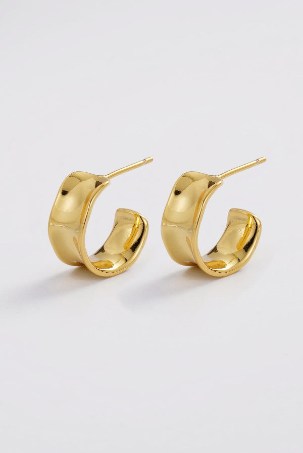Nina Hoop Gold