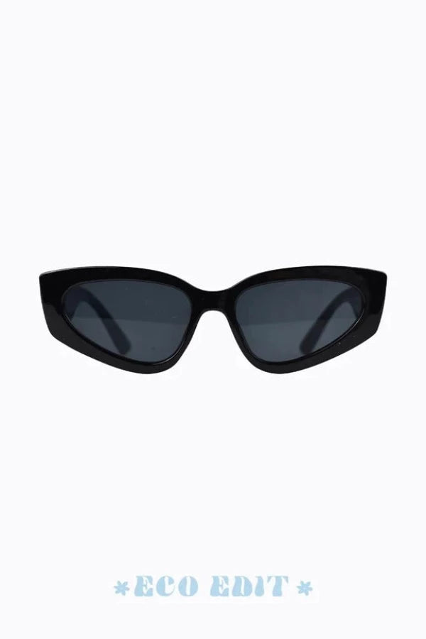 Alber Cat Eye Sunglasses Black